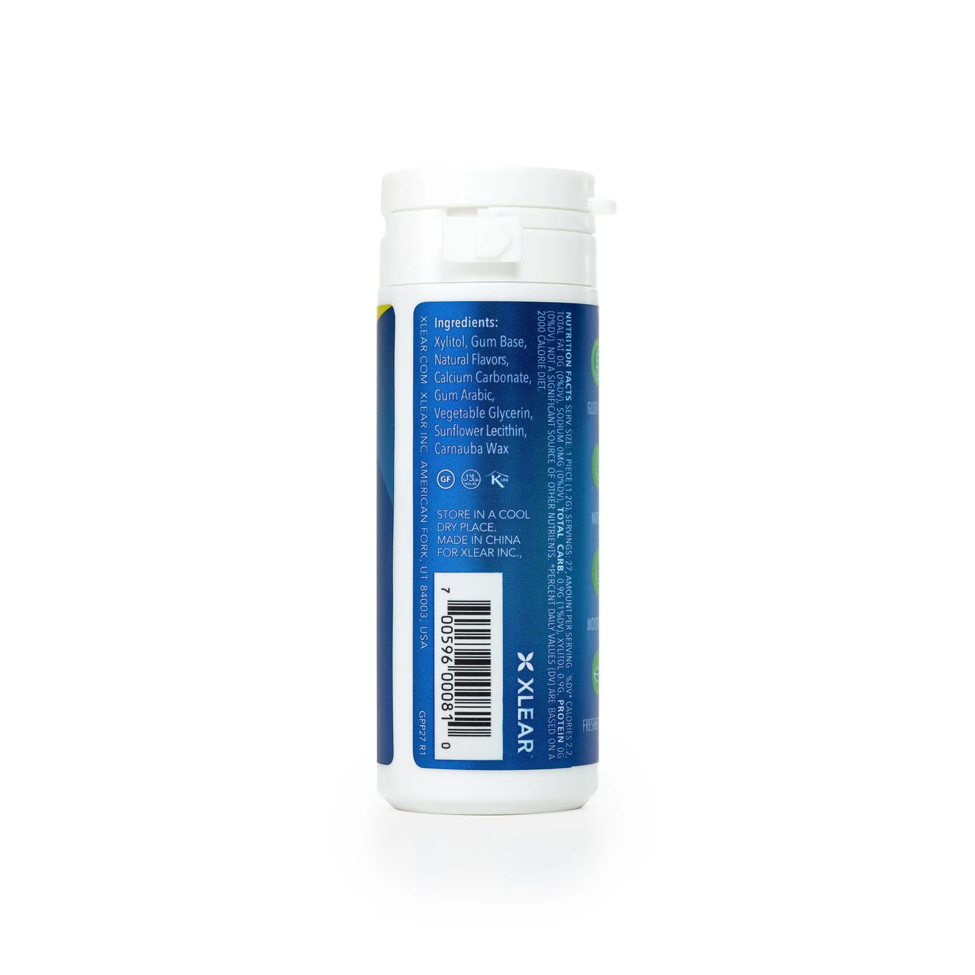 27ct Tube Gum - Peppermint