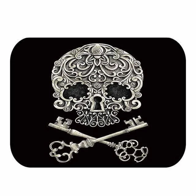 3D Skull Printed Mat
