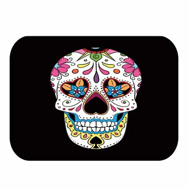 3D Skull Printed Mat