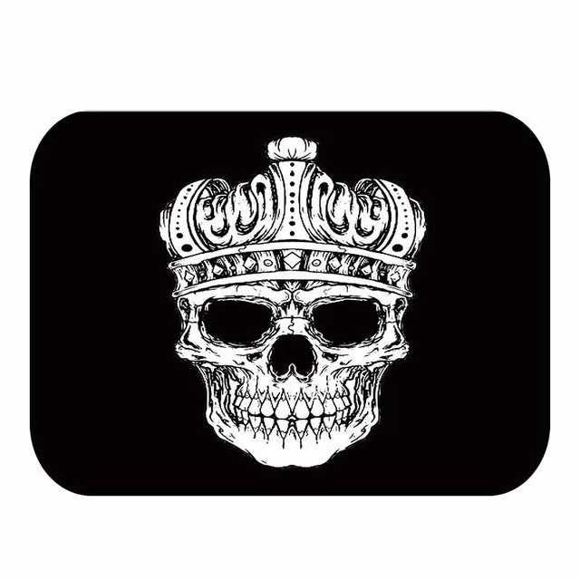 3D Skull Printed Mat