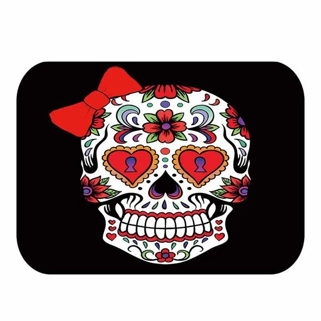 3D Skull Printed Mat