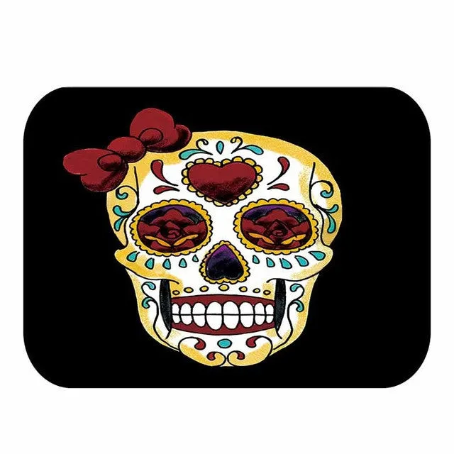 3D Skull Printed Mat