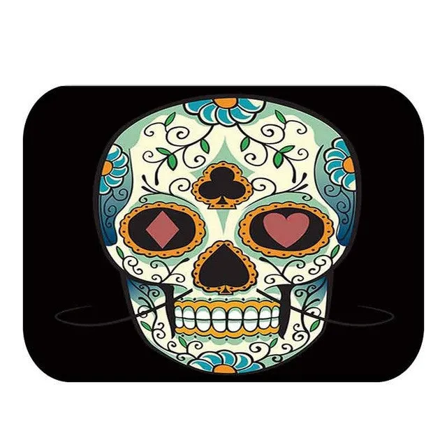 3D Skull Printed Mat