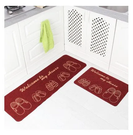 40X60 40X120CM/Set Anti-Slip Kitchen Mat Absorb Water Bathroom Carpet Home Entrance Doormat/Area Rug Bedroom Rugs And Carpets
