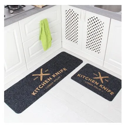 40X60 40X120CM/Set Anti-Slip Kitchen Mat Absorb Water Bathroom Carpet Home Entrance Doormat/Area Rug Bedroom Rugs And Carpets