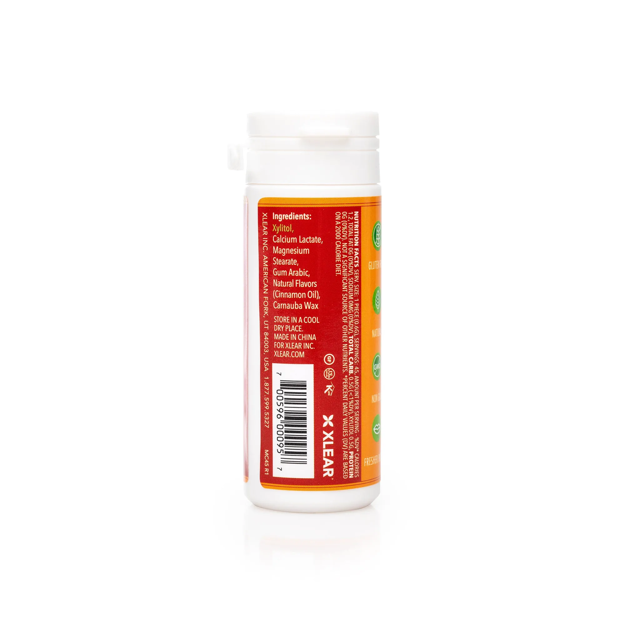45ct Tube Mints - Cinnamon