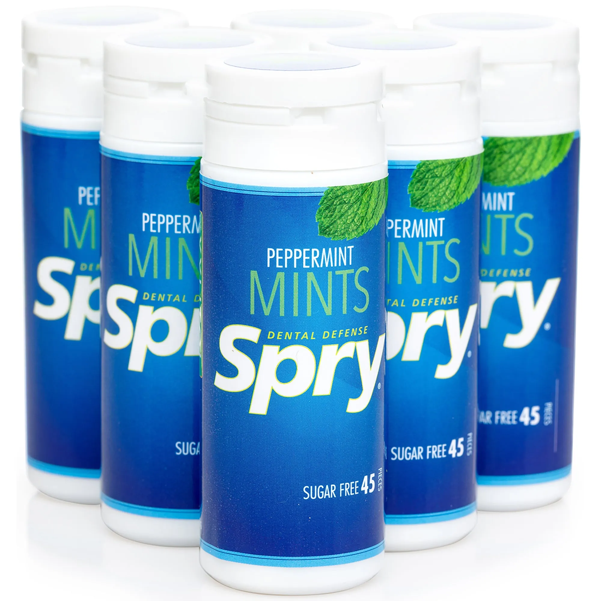 45ct Tube Mints - Peppermint (6 pack)