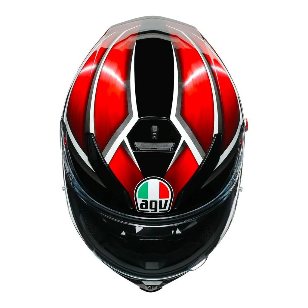 AGV - K5 S Tempest Black/Red Helmet