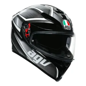 AGV - K5 S Tempest Black/Silver Helmet