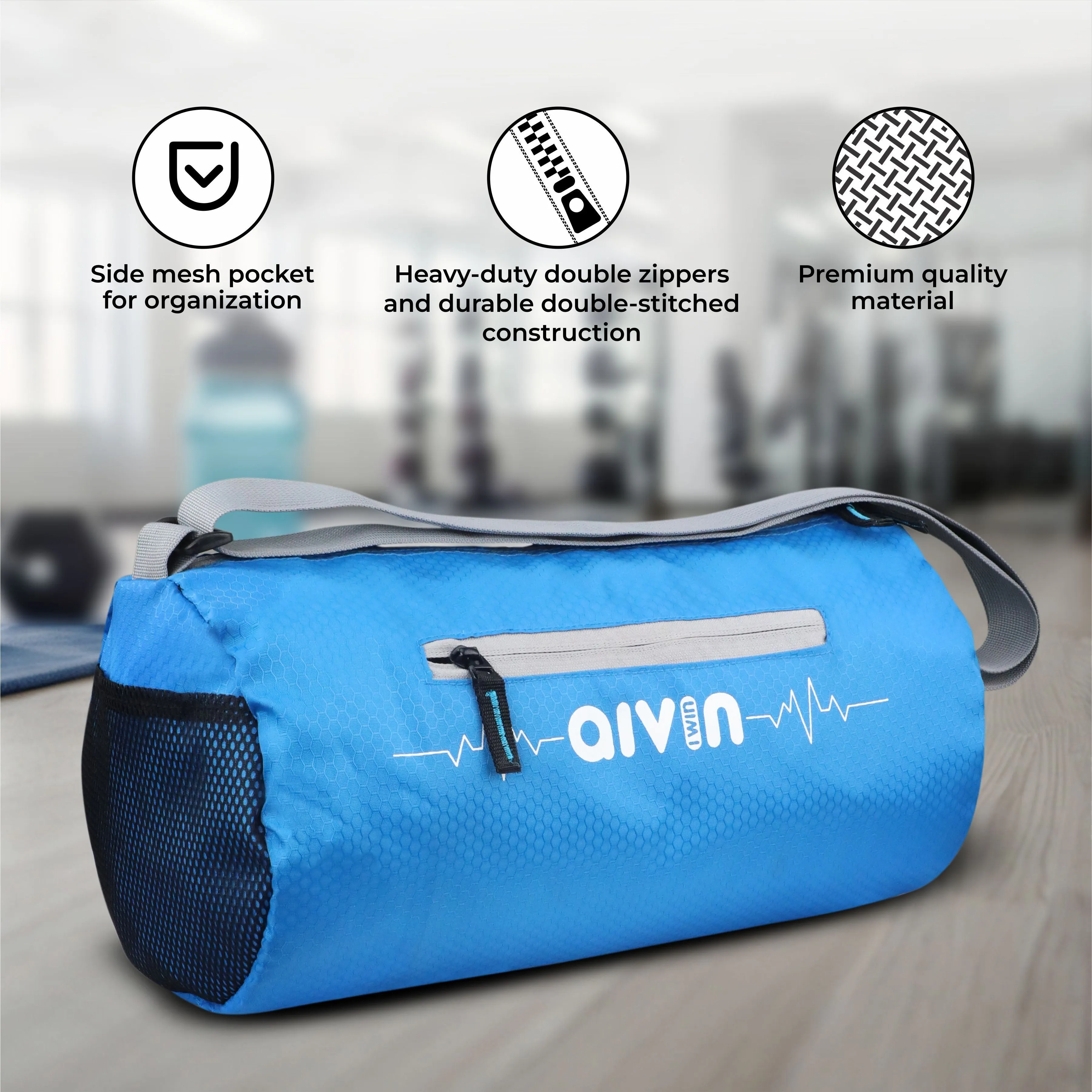 Aivin  Attract Pro Basic Duffel Bags - Sky Blue