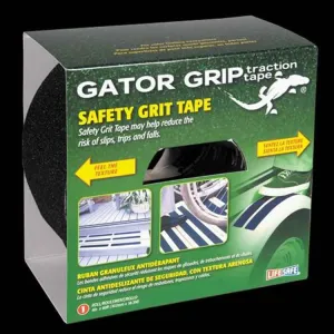 Anti-Slip Grit Tape Black 4"X60'