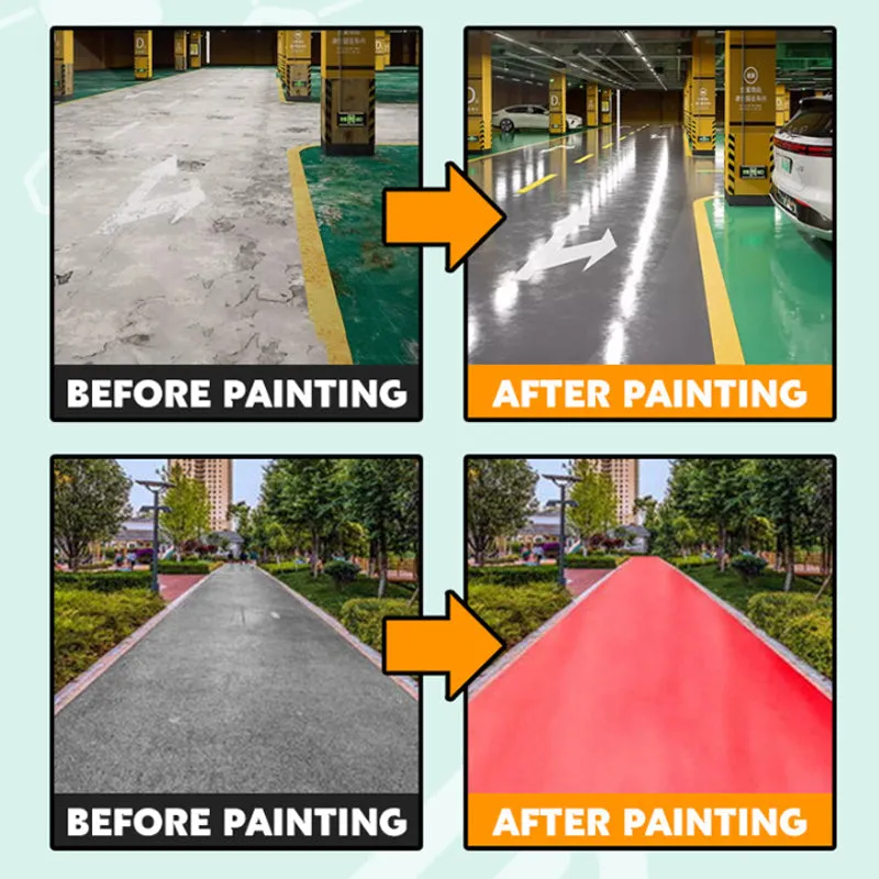 Anti-Slip Wear-Resistant Water-Based Floor Paint