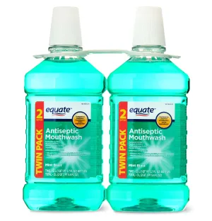 Antiseptic Mouthrinse, Mint Blast, 2 Bottles, 2 x 1.5 Liters (50.7 fl oz) New