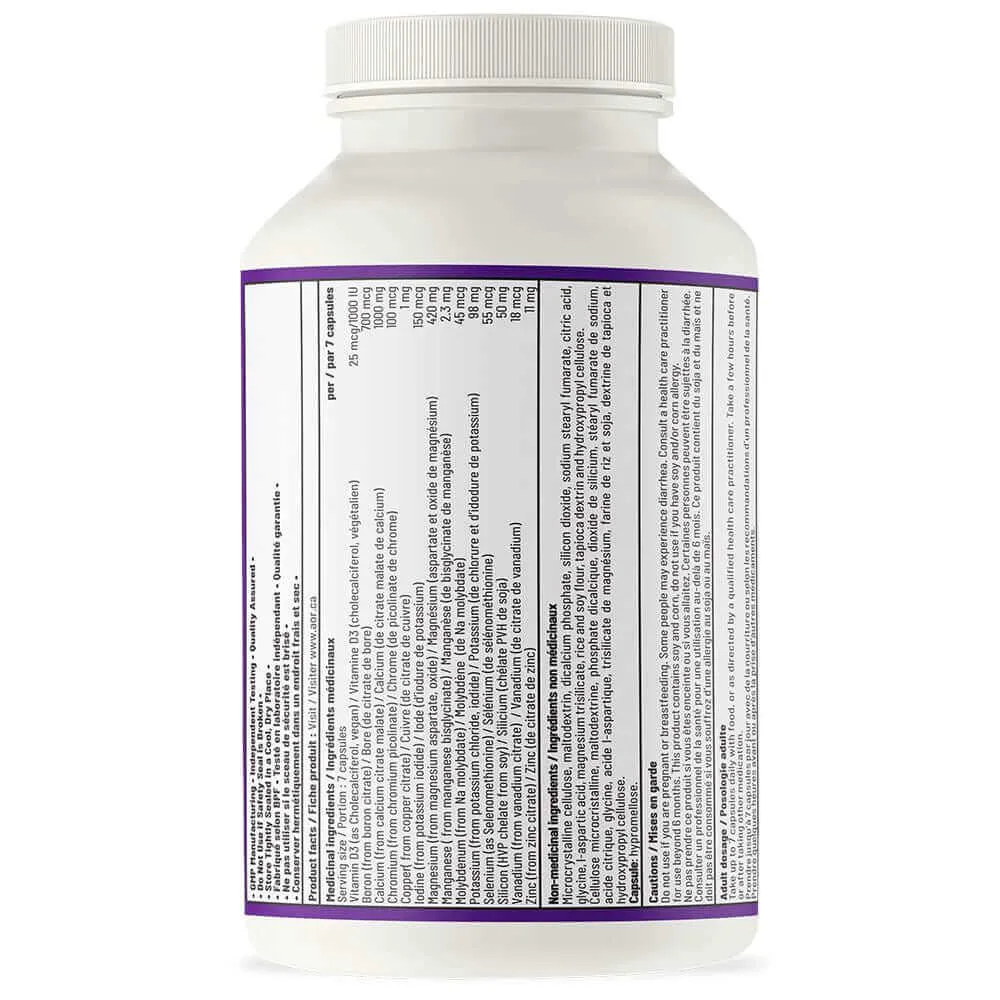 AOR Ortho Minerals 210 Vegi Capsules