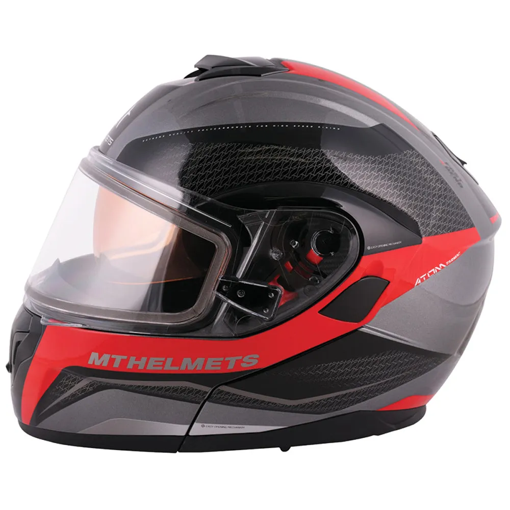 ATOM SV SNOW Tarmac Helmets - Double Shield