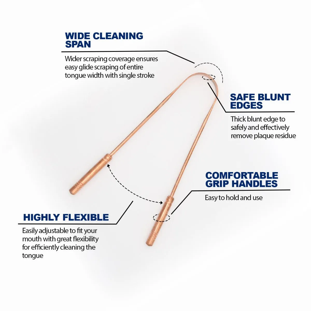 Ayurvedic Copper Tongue Cleaner