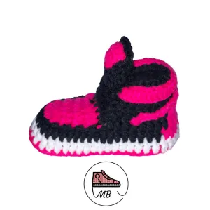 Baby Crochet  Mumybuddy - 1 Hot Pink 0-12 Month's