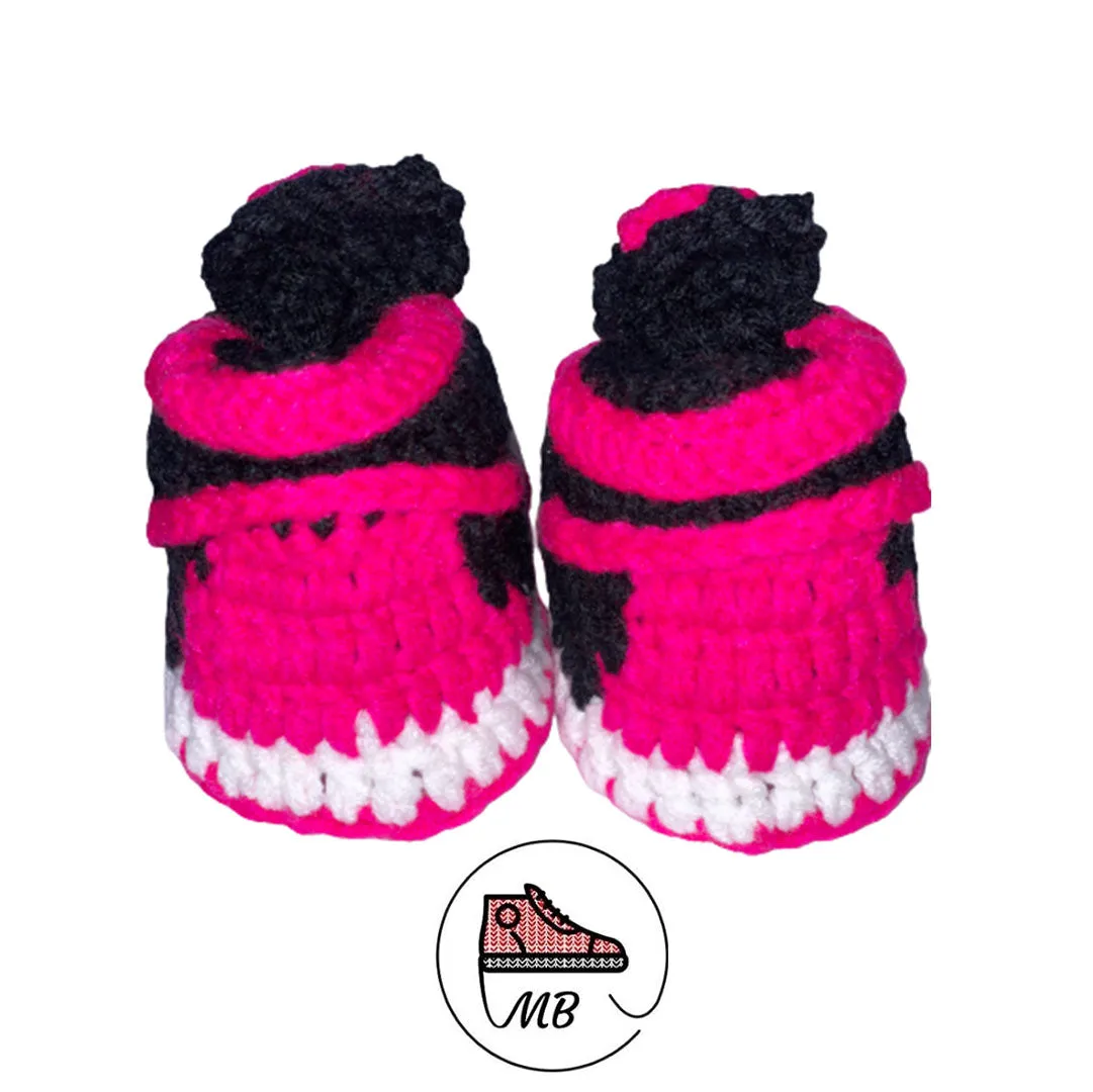 Baby Crochet  Mumybuddy - 1 Hot Pink 0-12 Month's