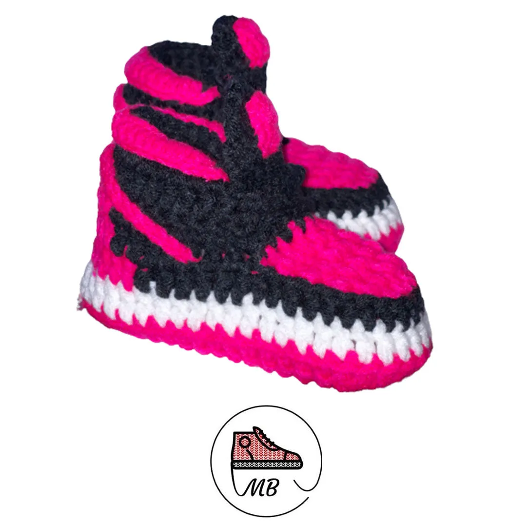 Baby Crochet  Mumybuddy - 1 Hot Pink 0-12 Month's