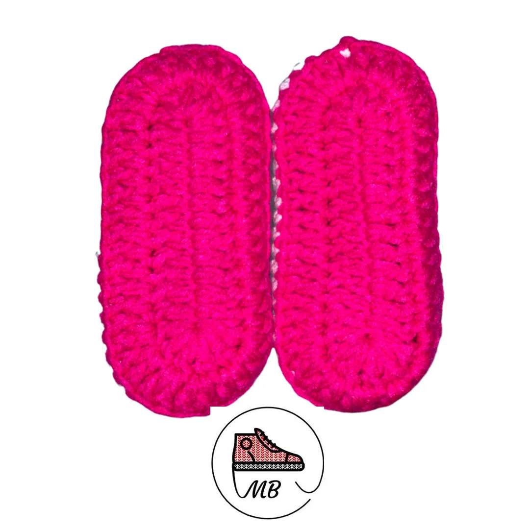 Baby Crochet  Mumybuddy - 1 Hot Pink 0-12 Month's