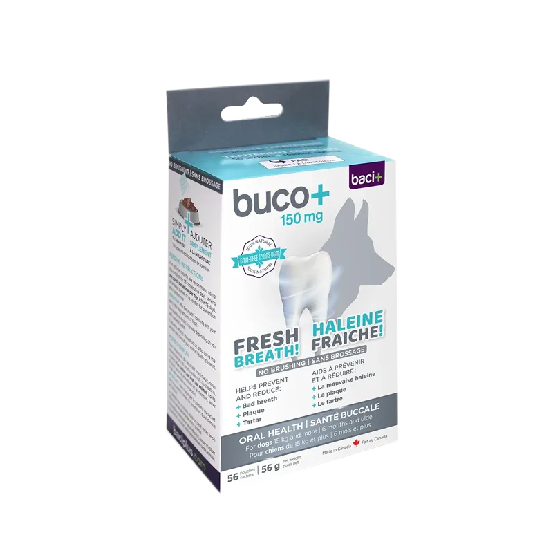 Baci  - Buco  150mg (dental care for dogs 15kg ) - 56g