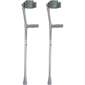 Bariatric Forearm Crutches - Pr. Model DR10403HD by ConvaQuip
