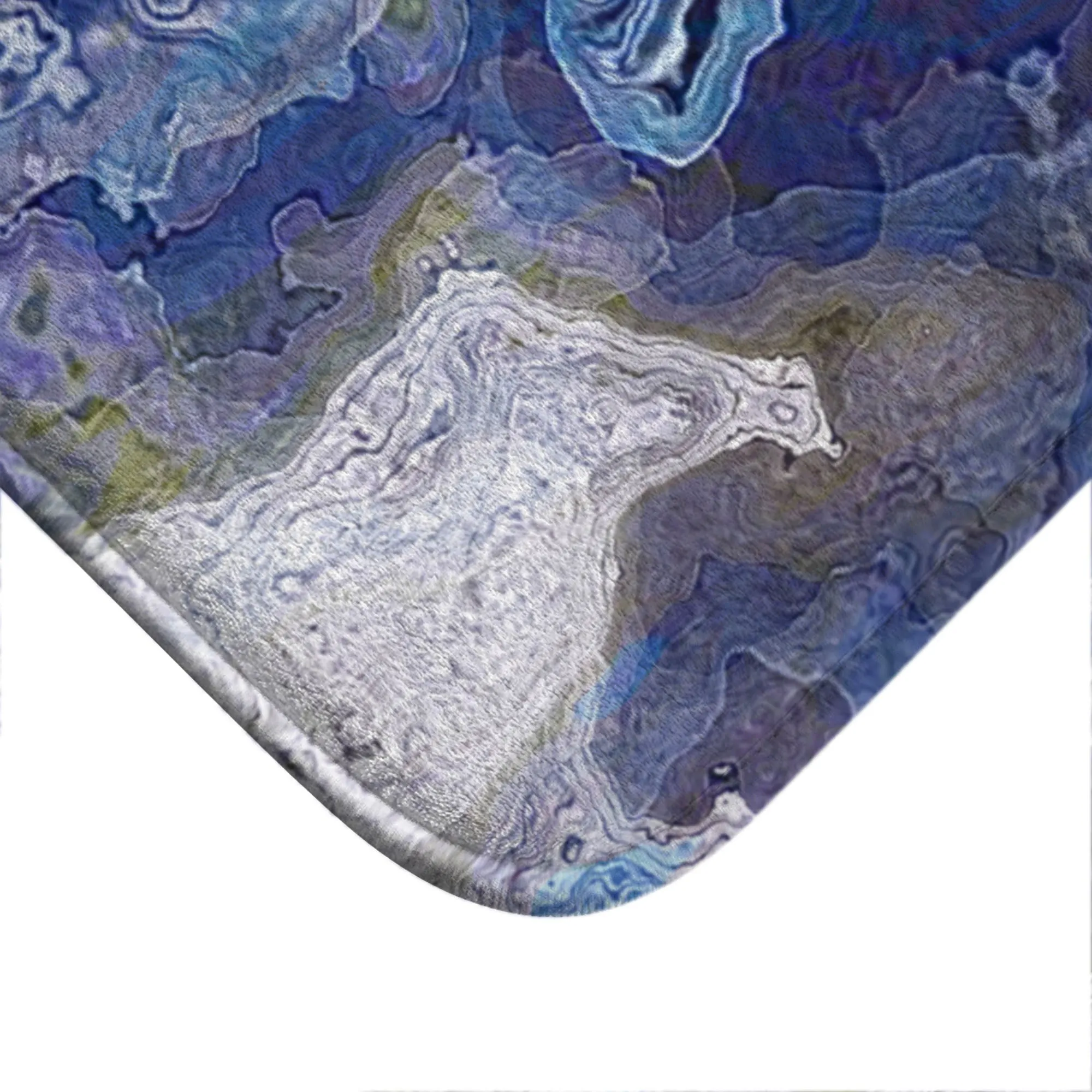 Bath Mat, Blue Stone