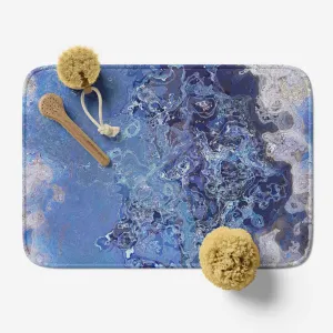 Bath Mat, Blue Stone