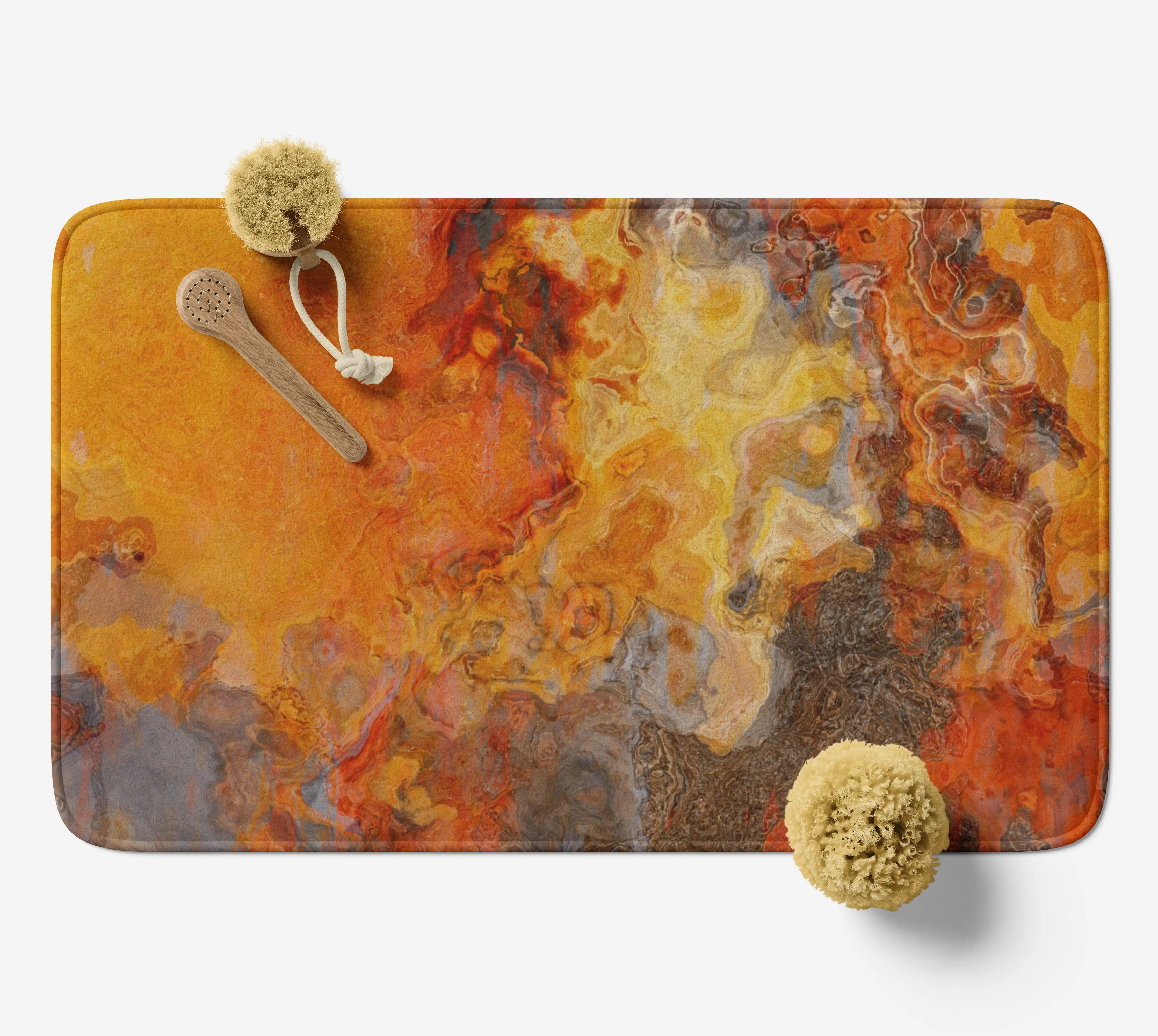 Bath Mat, Lava Flow