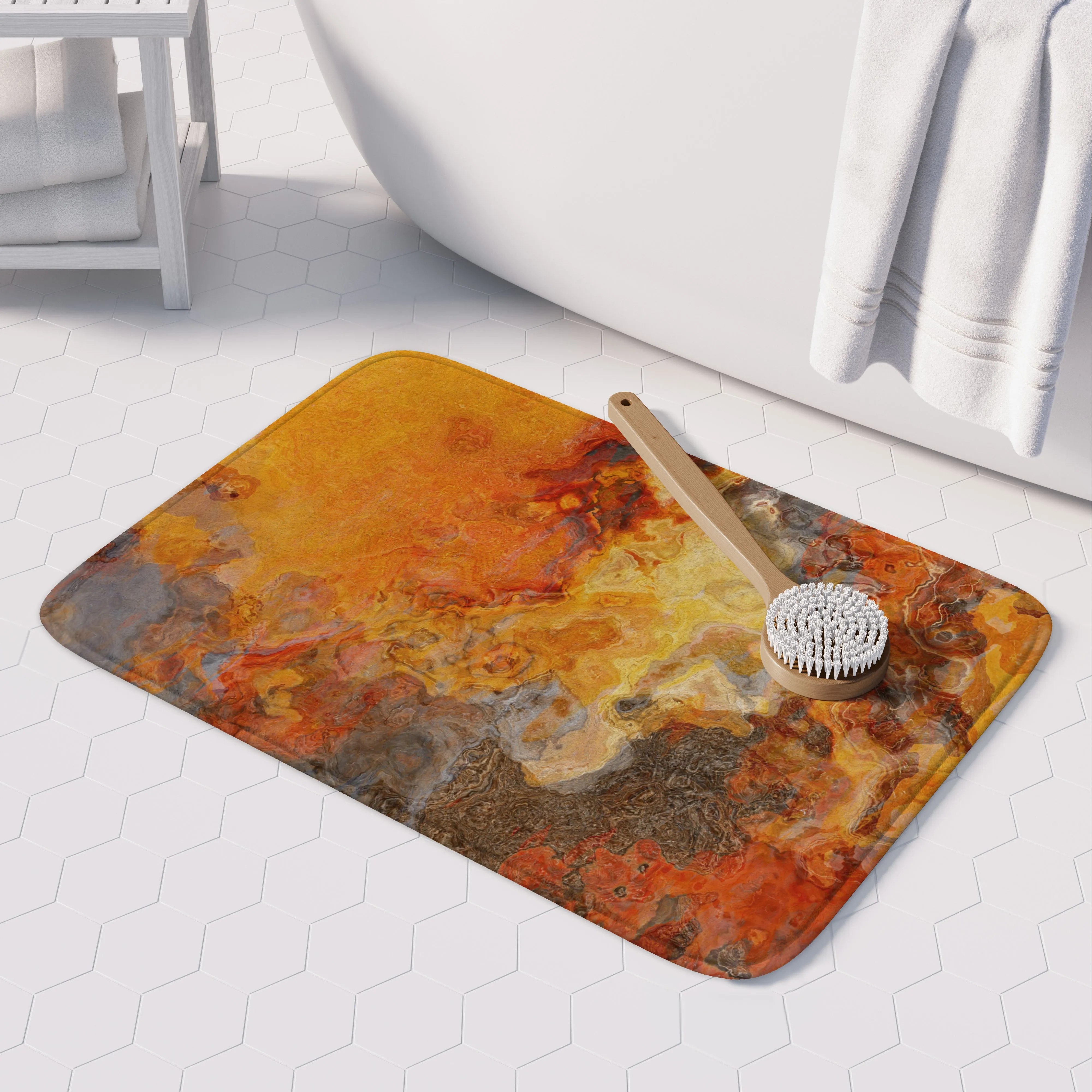 Bath Mat, Lava Flow