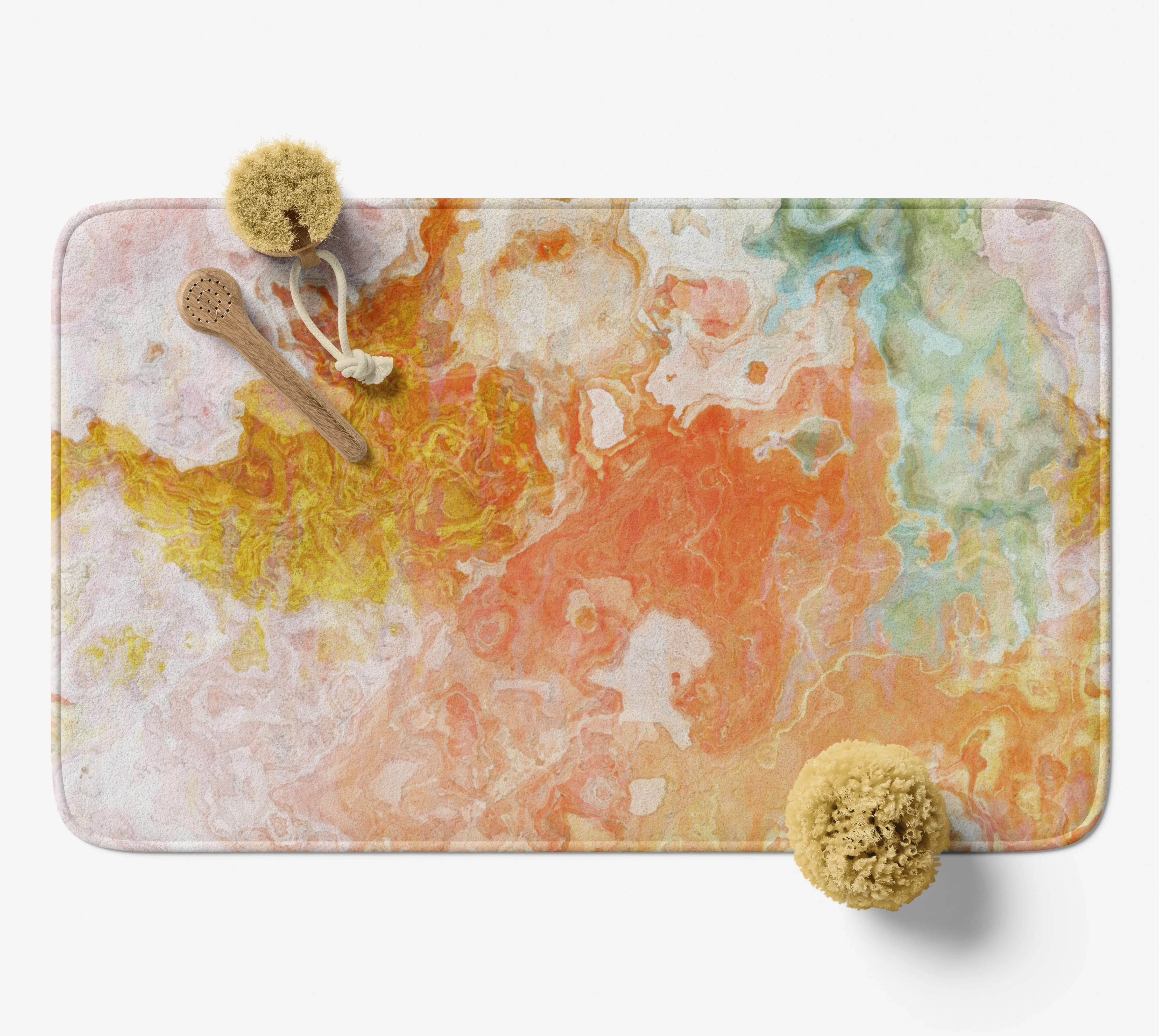 Bath Mat, Peony