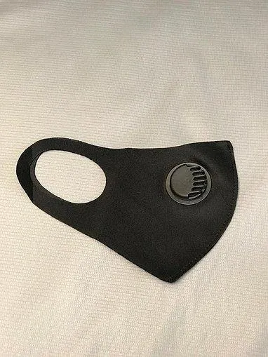 Black Mask Easy Breath with Valve   2 x U$5