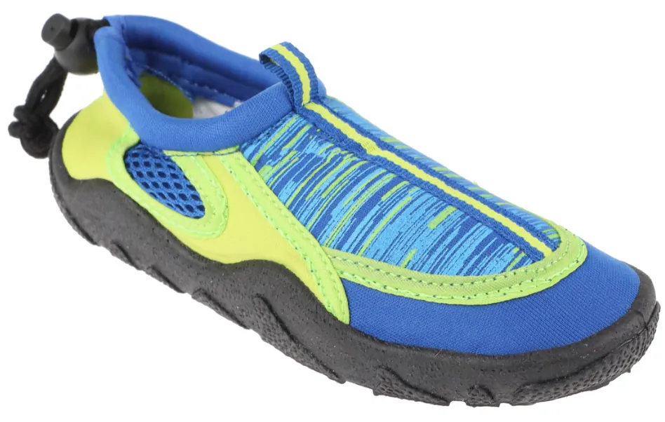 Boys Blue and Green Aqua Shoes