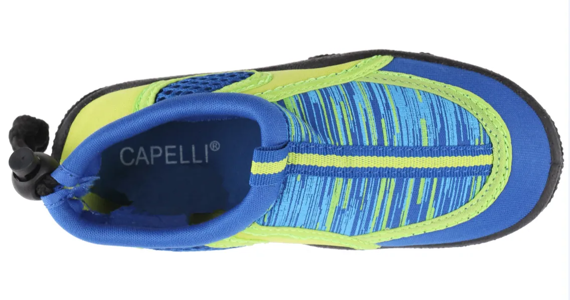 Boys Blue and Green Aqua Shoes