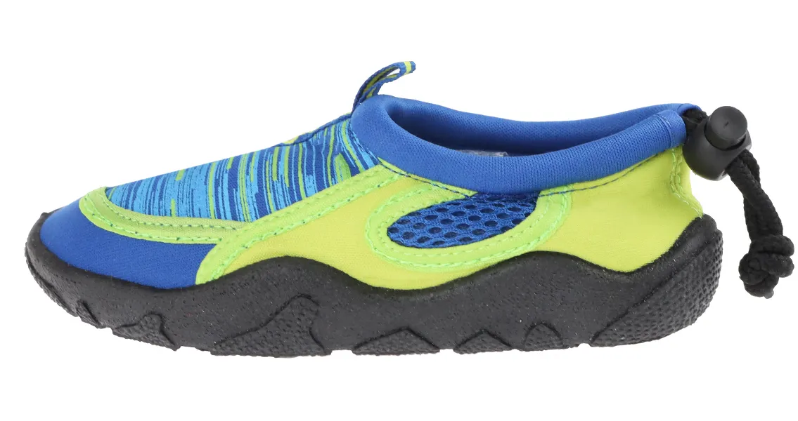 Boys Blue and Green Aqua Shoes