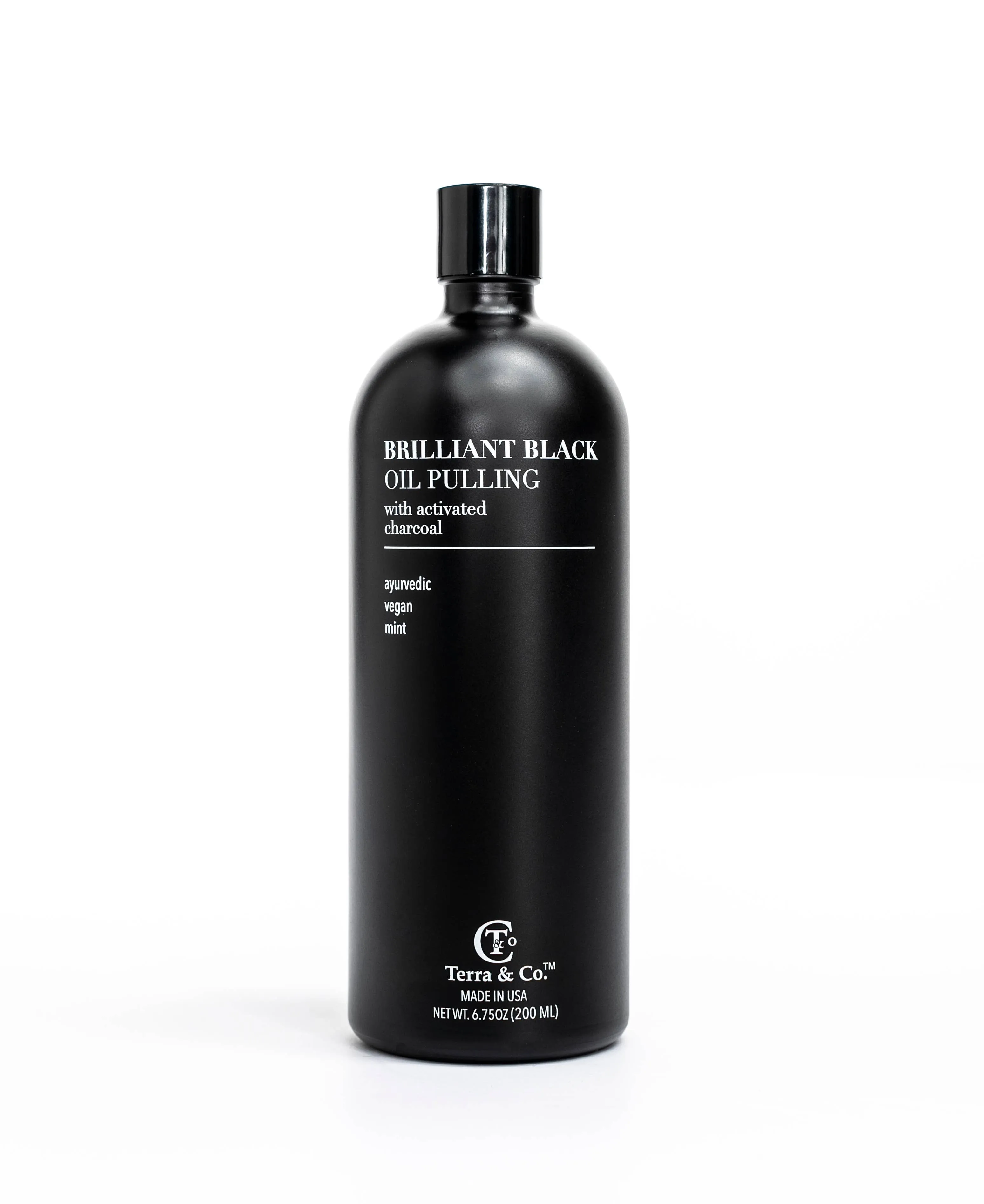 Brilliant Black Oil Pulling