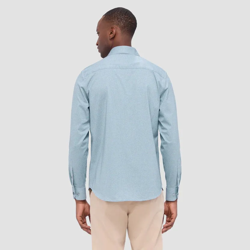Bugatchi Ooohcotton Jimmy Long Sleeve Shirt - Sage