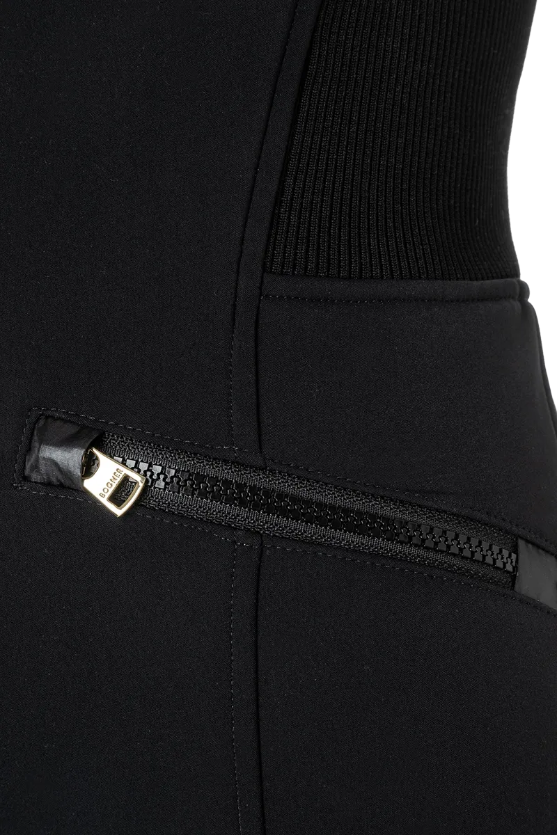 Cari Black Bib - Gold Hardware
