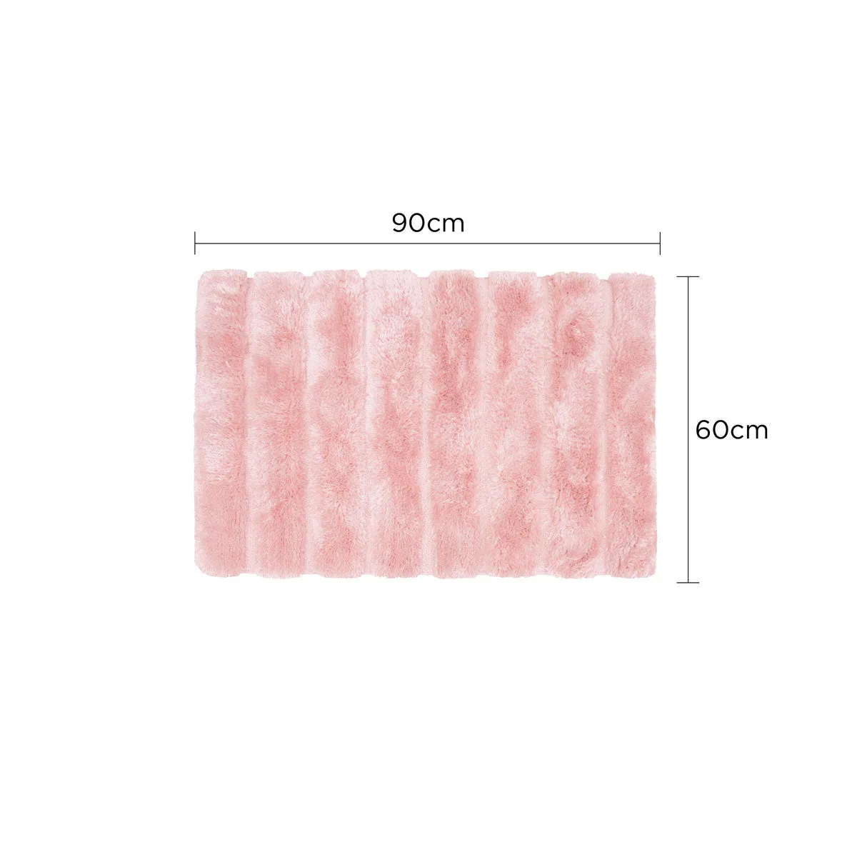 Charles Millen Signature Collection Elate Microfibre Yarn Mat, Medium, Set Of 2
