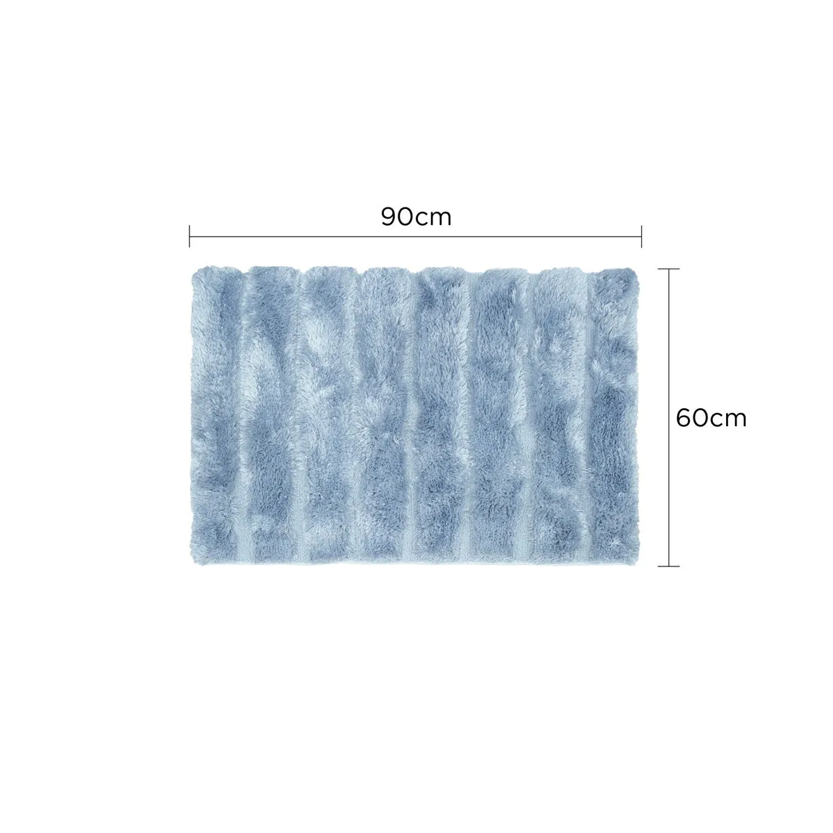 Charles Millen Signature Collection Elate Microfibre Yarn Mat, Medium, Set Of 2