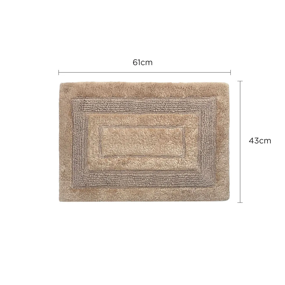 Charles Millen Signature Collection Holme Tufted Anti-Slip Mat