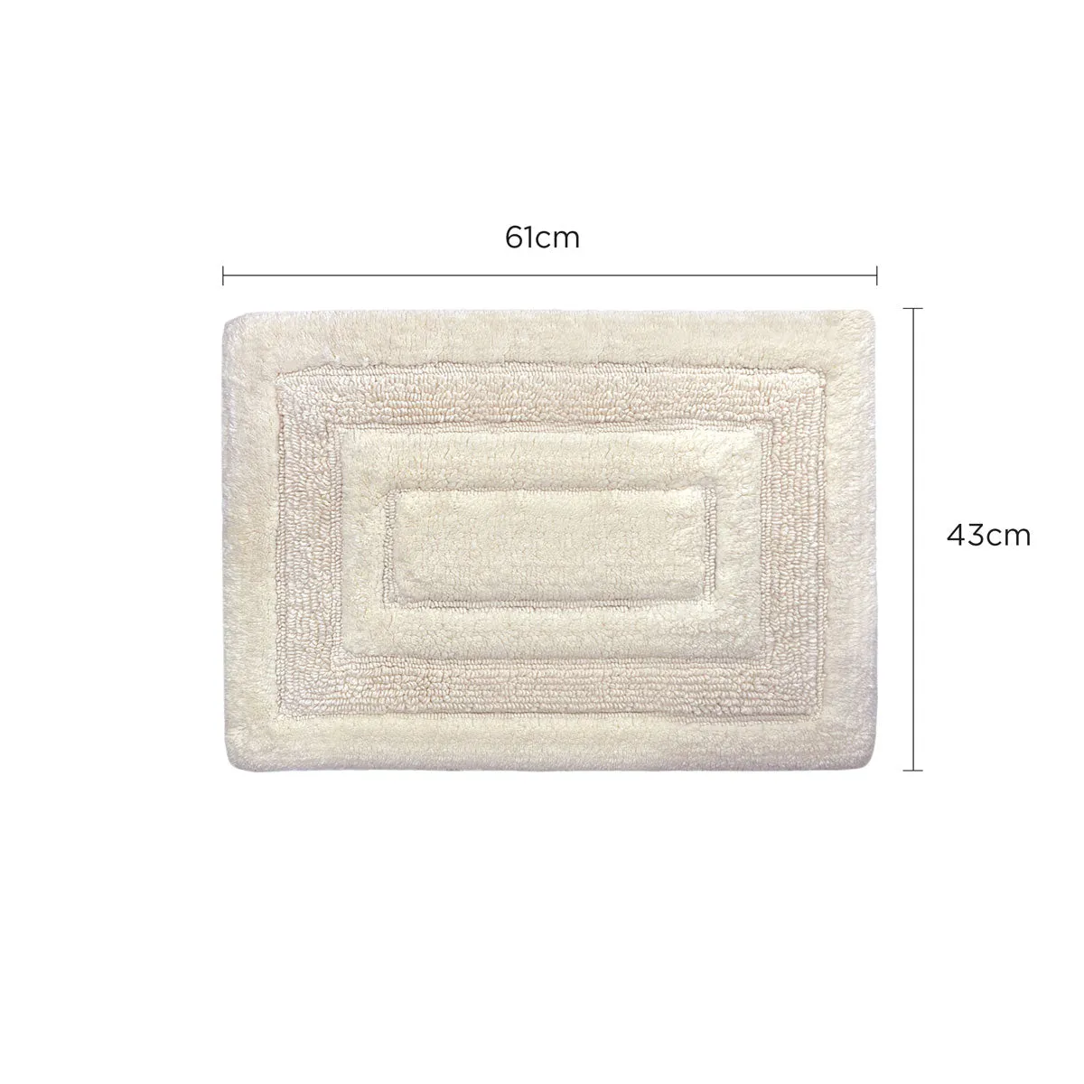 Charles Millen Signature Collection Holme Tufted Anti-Slip Mat
