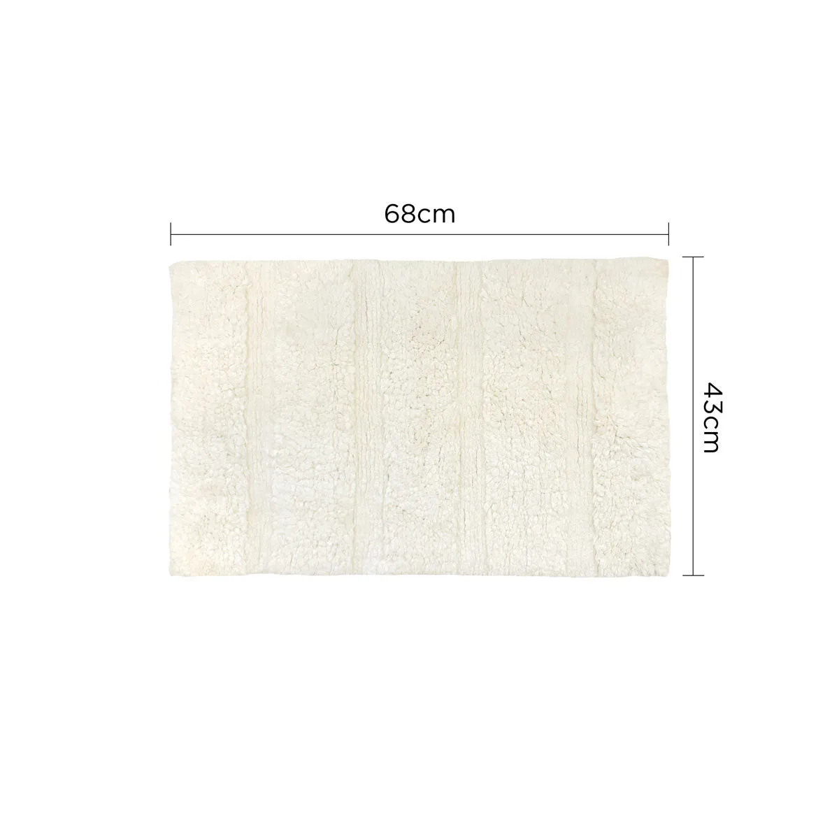 Charles Millen Signature Collection New Cordue Tufted Mat, Small