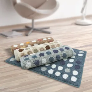 Charles Millen Suite Collection Polka Dot Tufted Mat, Large
