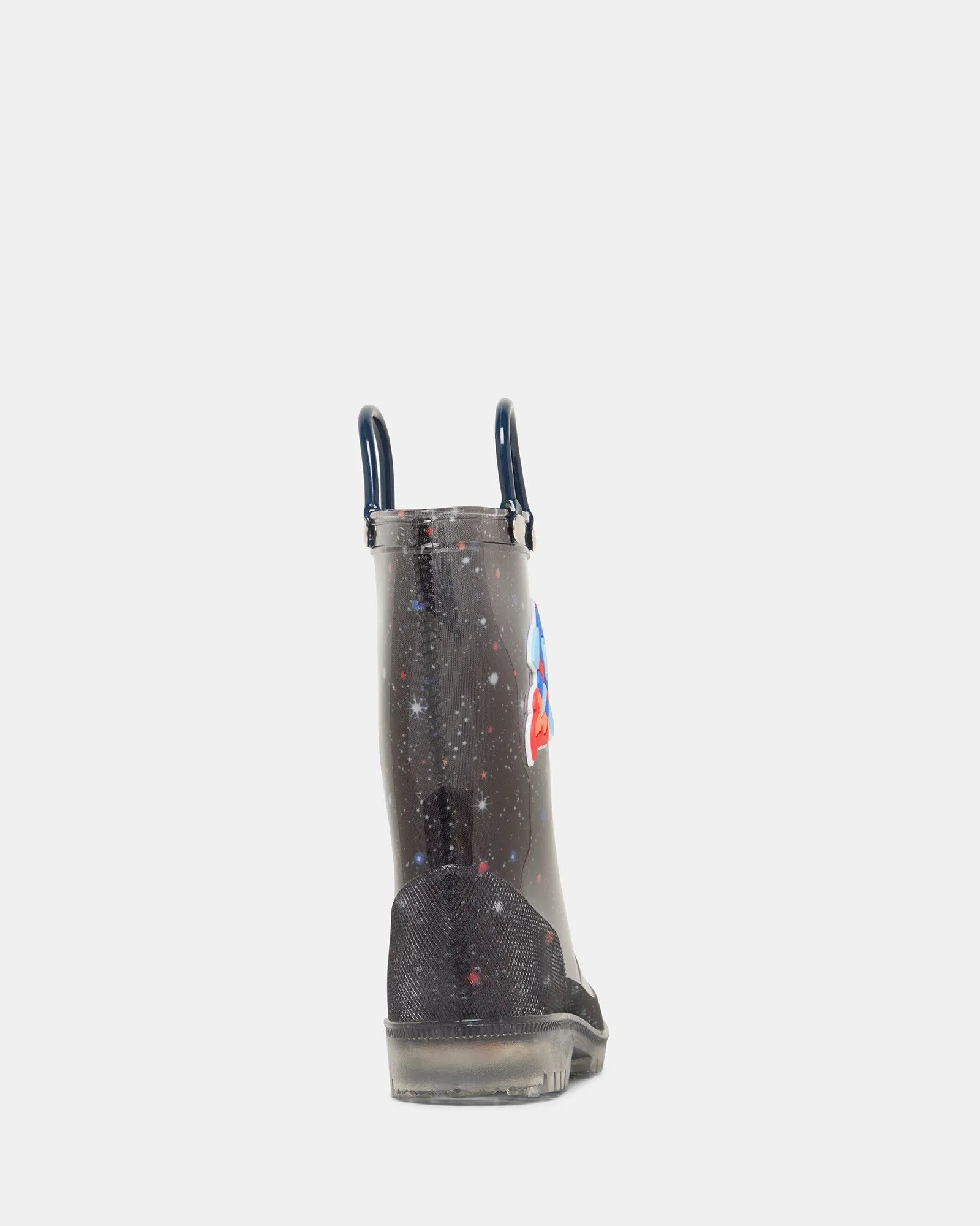 Charlie Galaxy Gumboot Black Multi