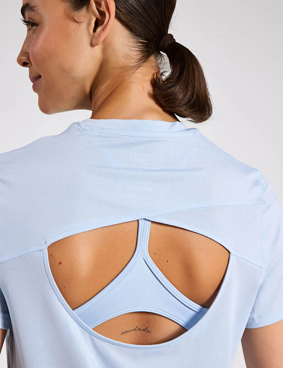 Chill Athletic T-Shirt - Pale Blue