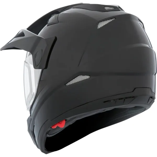 CKX Quest RSV Winter Electric Lens Backcountry Full-Face Helmet Solid Black