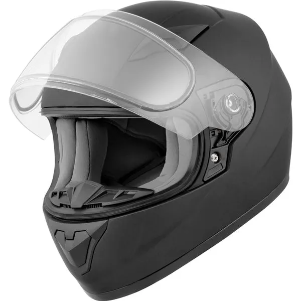 CKX RR519Y Youth Winter Double Lens Full-Face Youth Helmet - Solid Mat