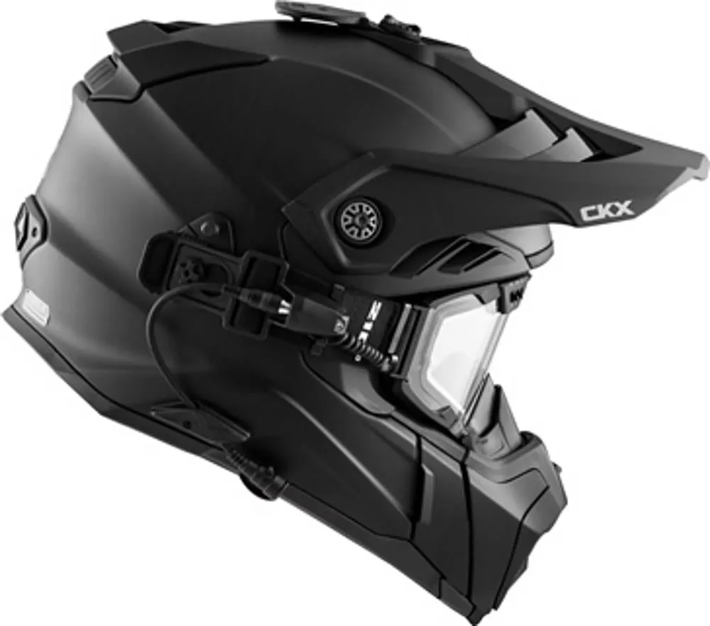 CKX Titan Air Flow Electric Combo Snow Helmet with 210 Goggles
