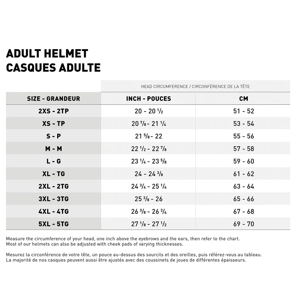 CKX Tranz 1.5 AMS Solide Double Shield Snow Helmet